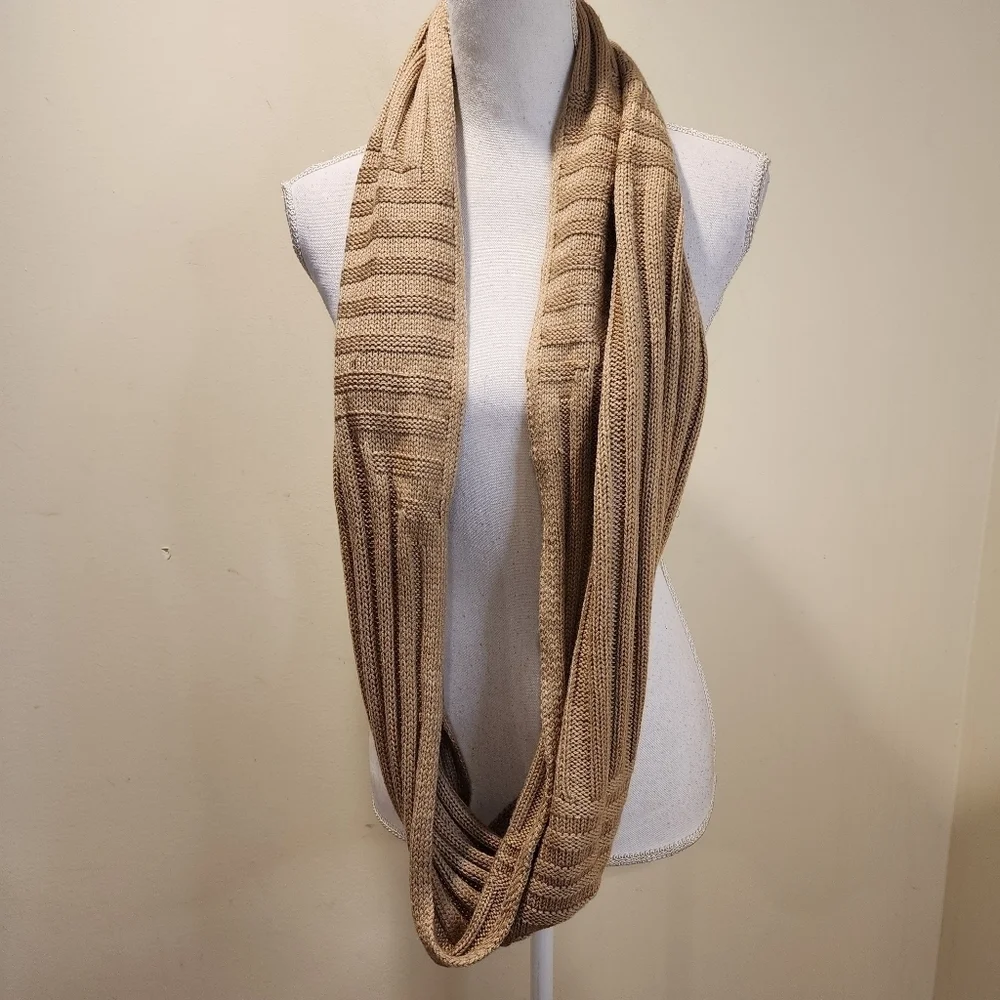 WHBM tan scarf